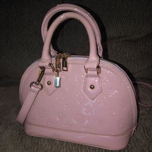 Purple Mini Dome Handbag